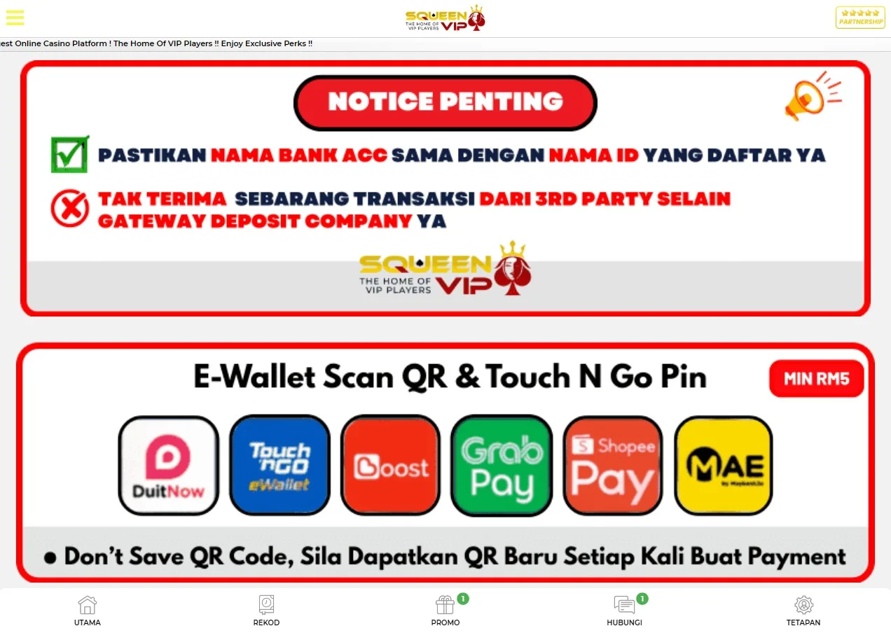 Deposit Step (Desktop)