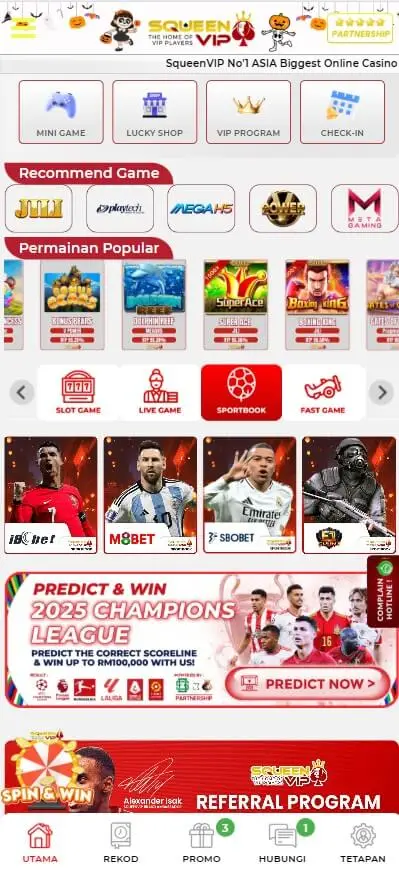 Select Sport Step (Mobile)