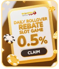 Daily Rollover Rebate Slot Game 0.5% Card