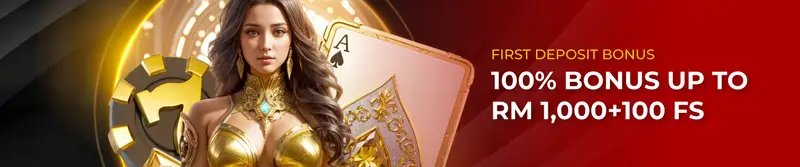 SQUEENVIP First Deposit Bonus Up To RM1000